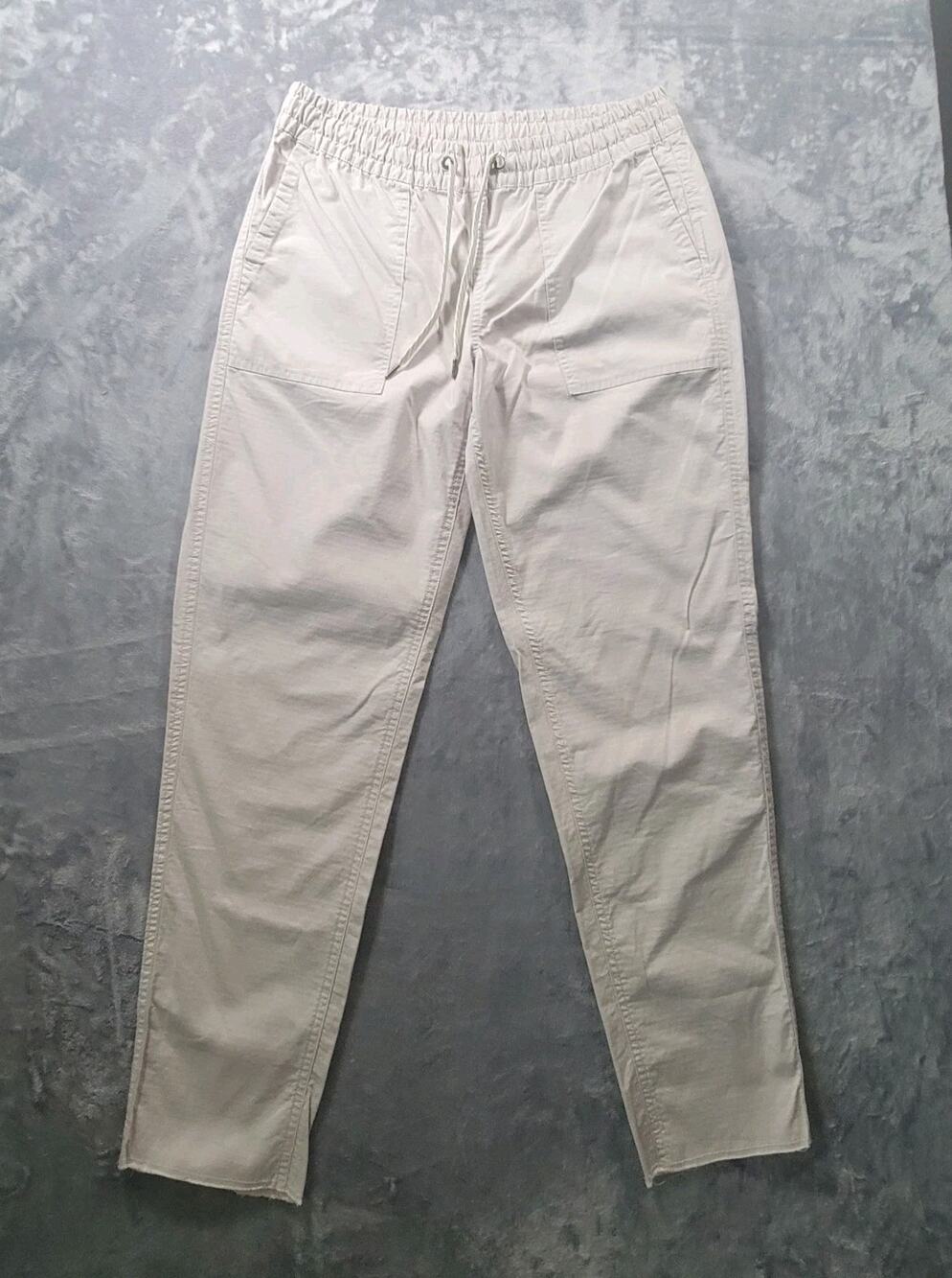 Vuori Womens XS Pullon Rip Stop Jogger Pants Light Beige VW450